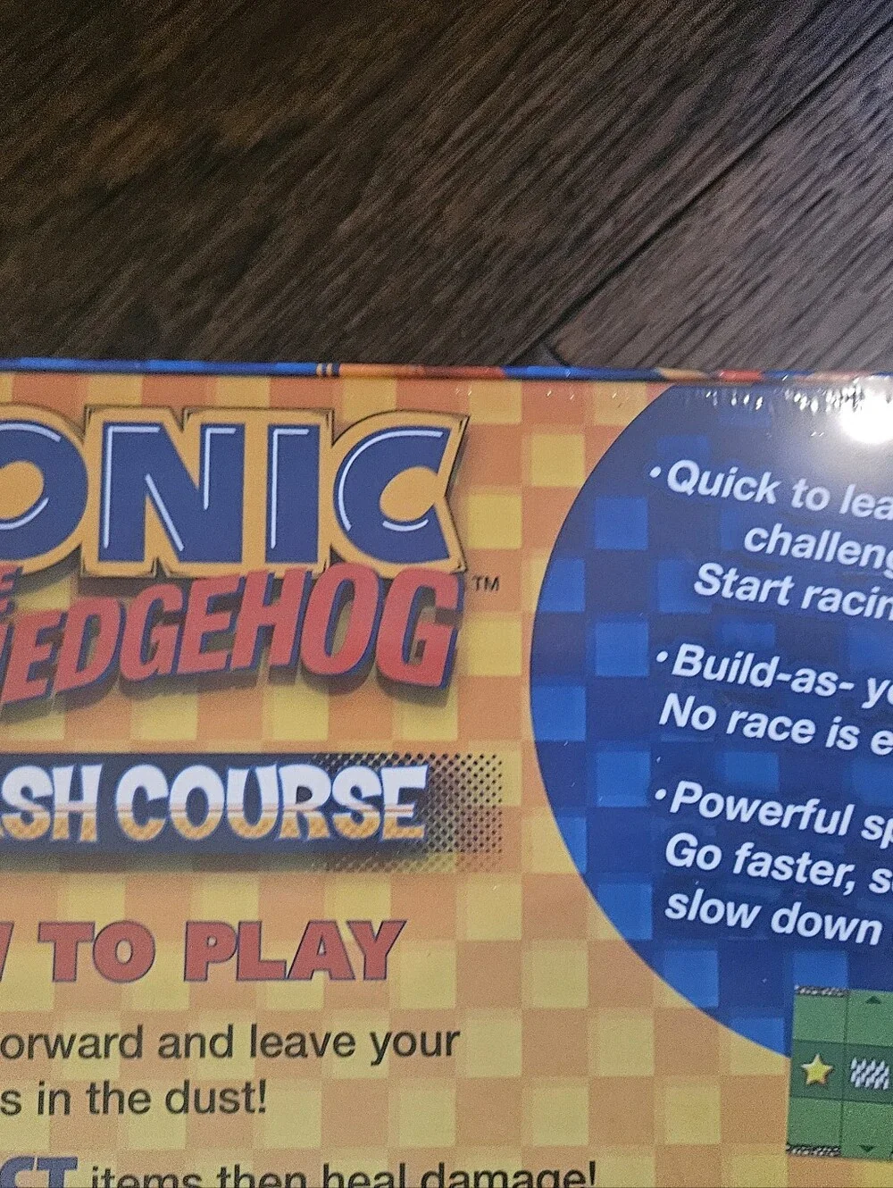 SEGA Sonic The Hedgehog Crash Course Board Game IDW Games (NEW SEALED).  Item is